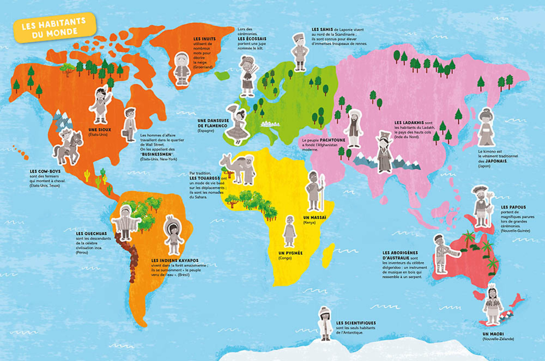 Mes Autocollants Malins Educatifs - Autour Du Monde