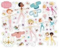 Ma Pochette D'artiste - Autocollants Danseuses