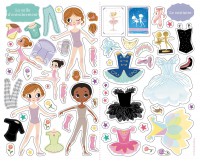 Ma Pochette D'artiste - Autocollants Danseuses