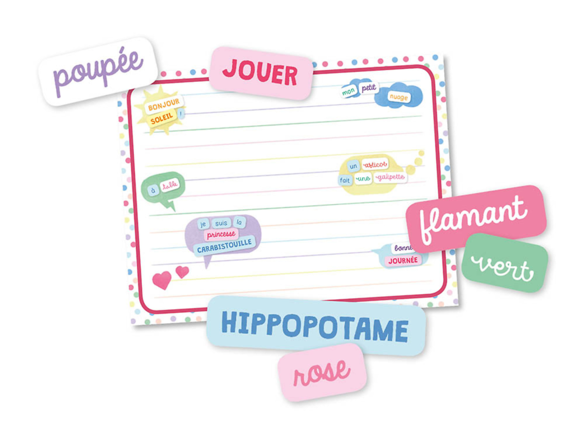 Ma Pochette D'aimants - Mots Rigolos Ma Pochette D'aimants - Mots Rigolos