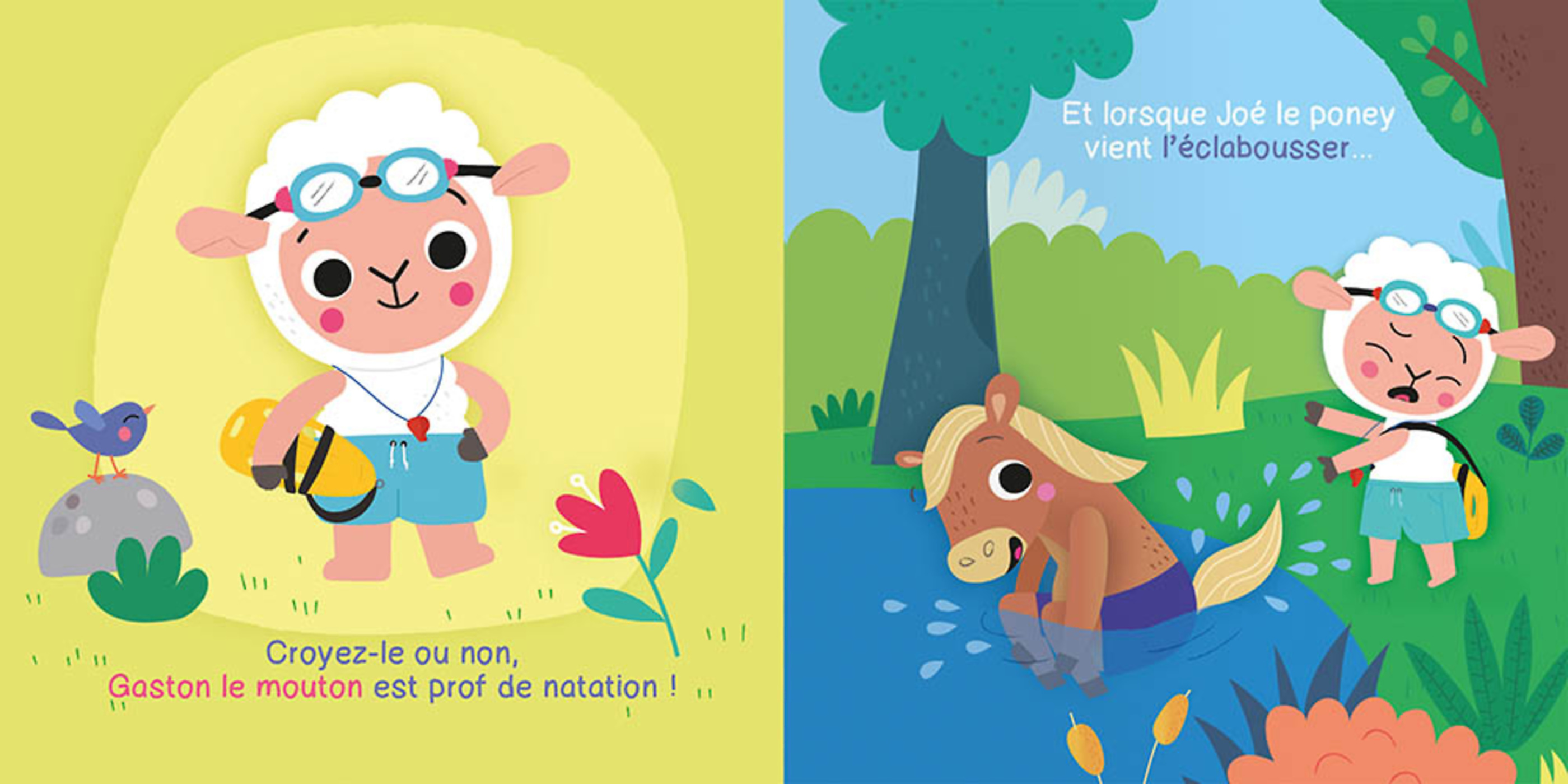 Mon Premier Livre De Bain - Gaston, Prof De Natation