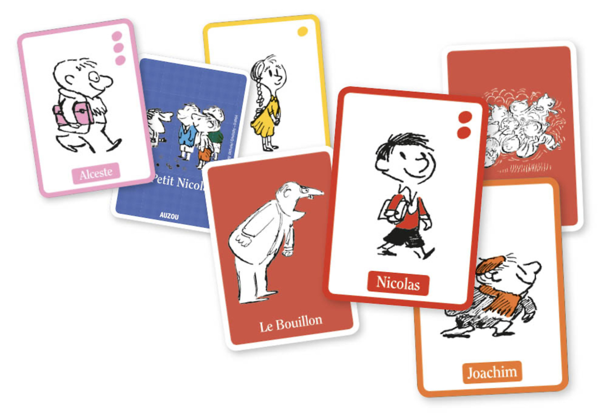 Jeu De Cartes - Jeu Du Petit Nicolas - La Bataille De Billes Jeu De Cartes - Jeu Du Petit Nicolas - La Bataille De Billes