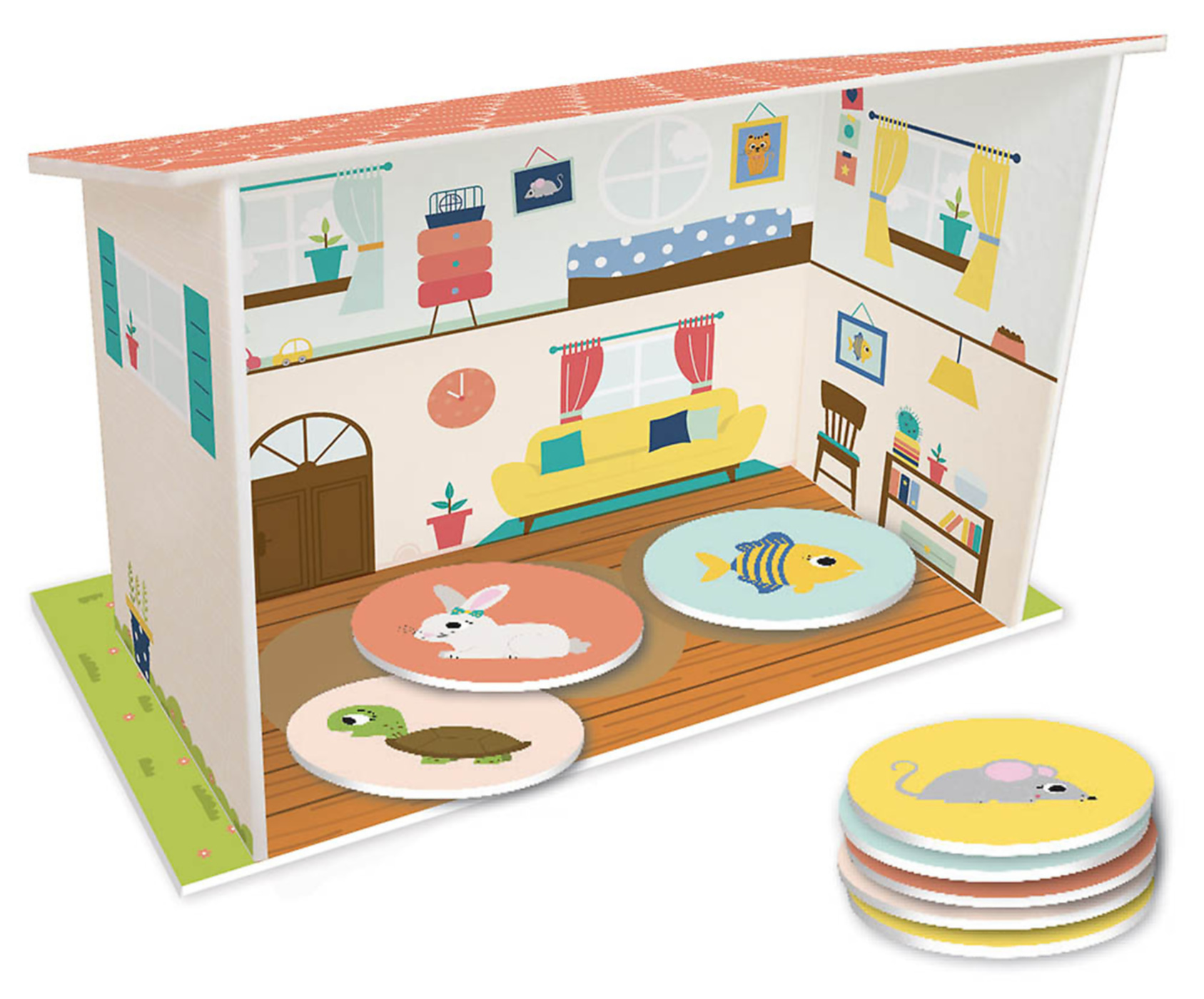 P'tit Jeu - P'tit Jeu De La Maison Des Animaux