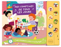 Mes premiers livres à écouter - Mes comptines de tous les jours