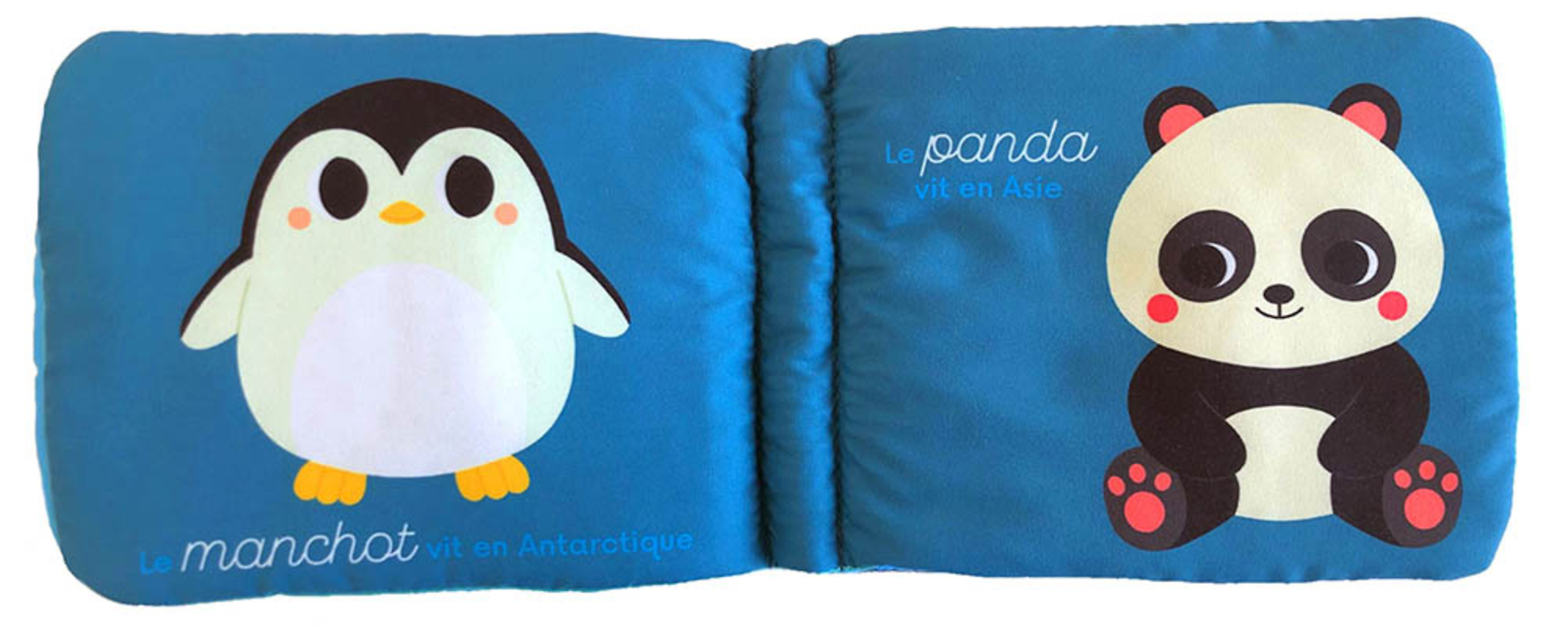 Les Animaux Du Monde (Livre Tissu)