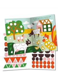 Mes Tout Premiers Autocollants - Mes Premières Gommettes Formes - Les Animaux