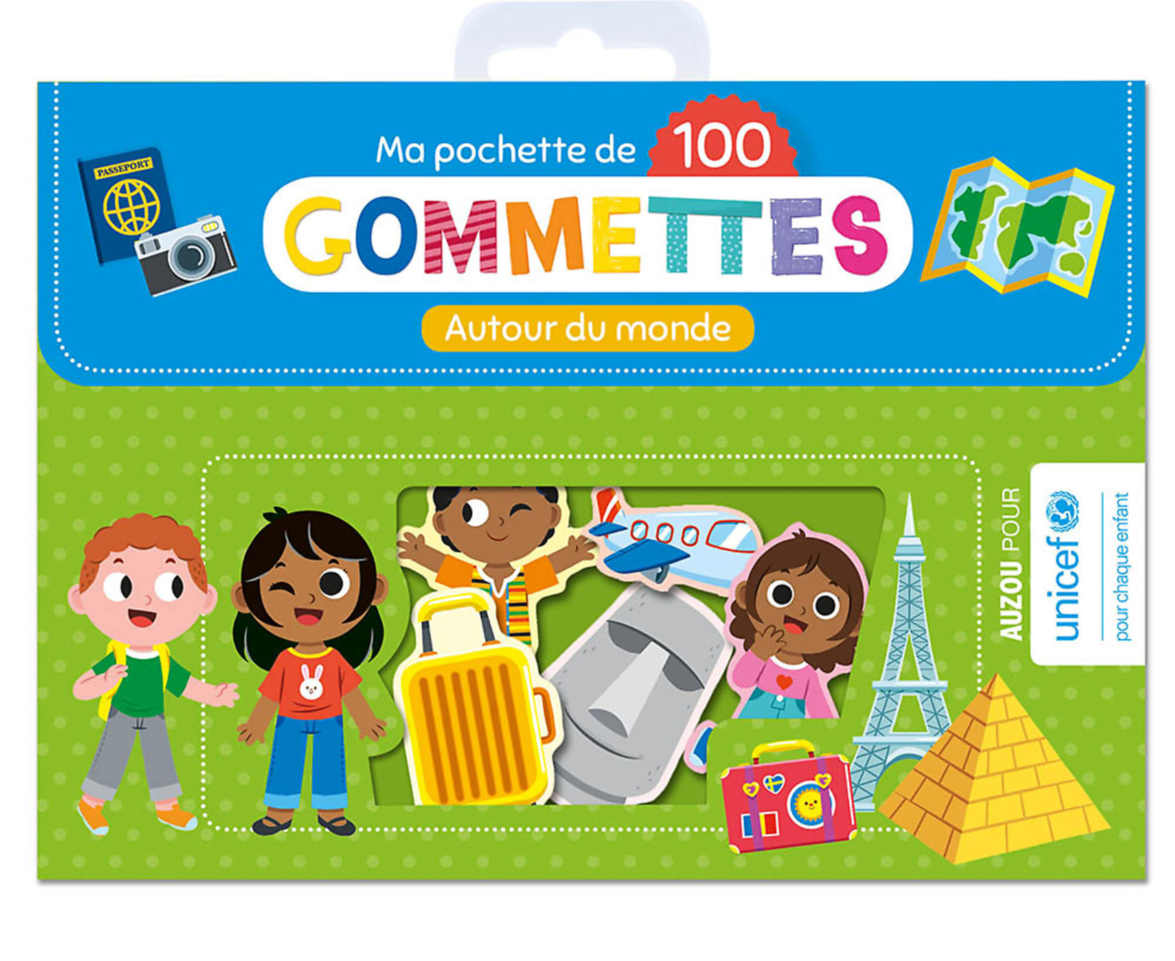 Ma Pochette De 100 Gommettes - Autour Du Monde Ma Pochette De 100 Gommettes - Autour Du Monde