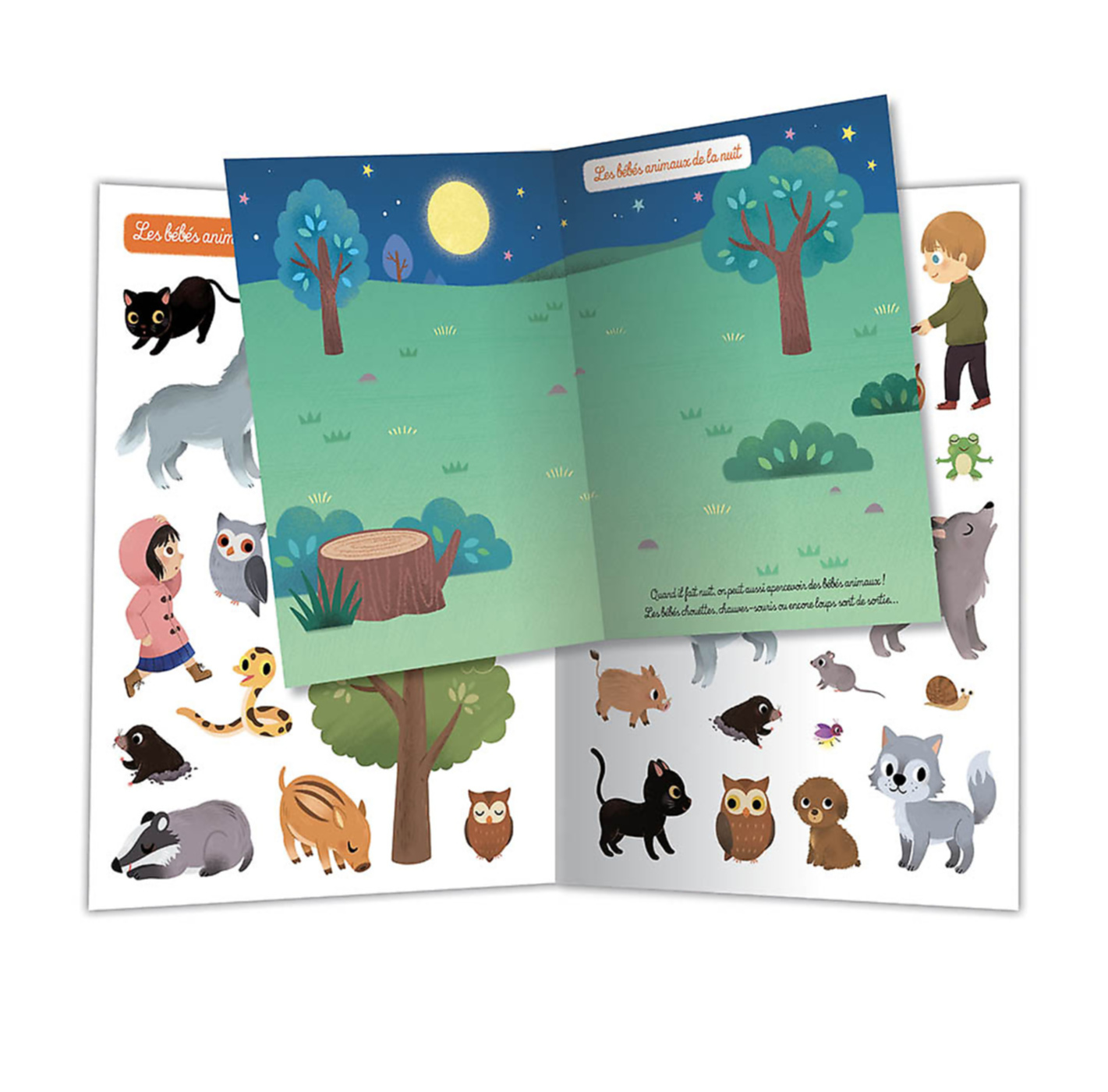 Mes Tout Premiers Autocollants - Mes 500 Autocollants - Bébés Animaux