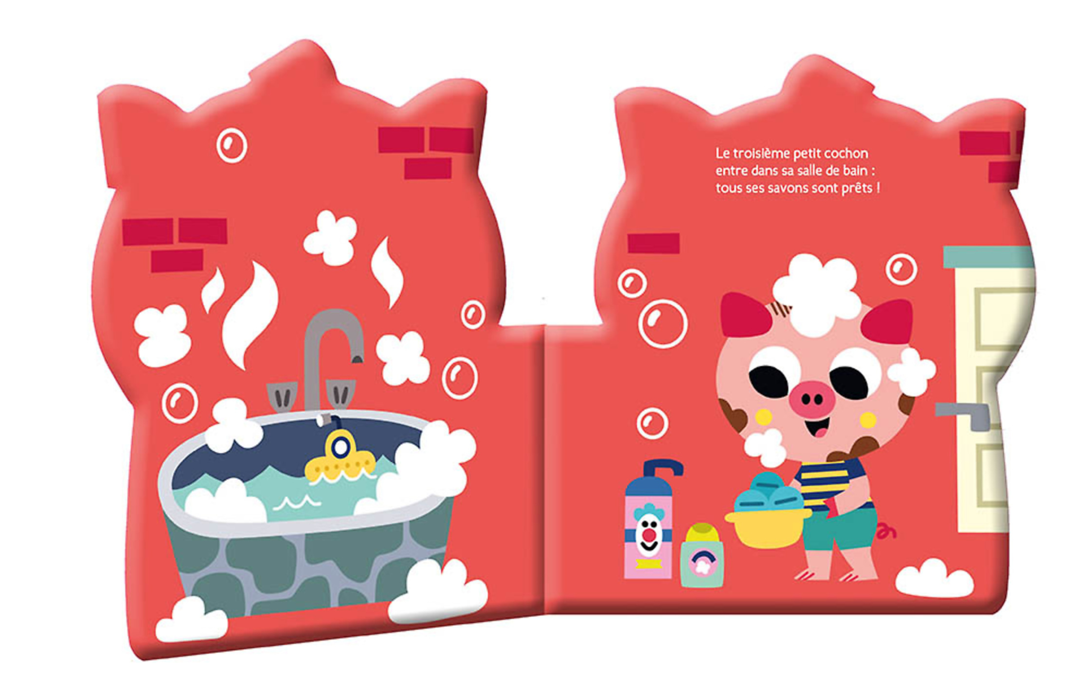 Mes Amis Du Bain - Les Trois Petits Cochons