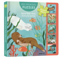 Mes premiers puzzles - Sous l'eau avec kimy la loutre