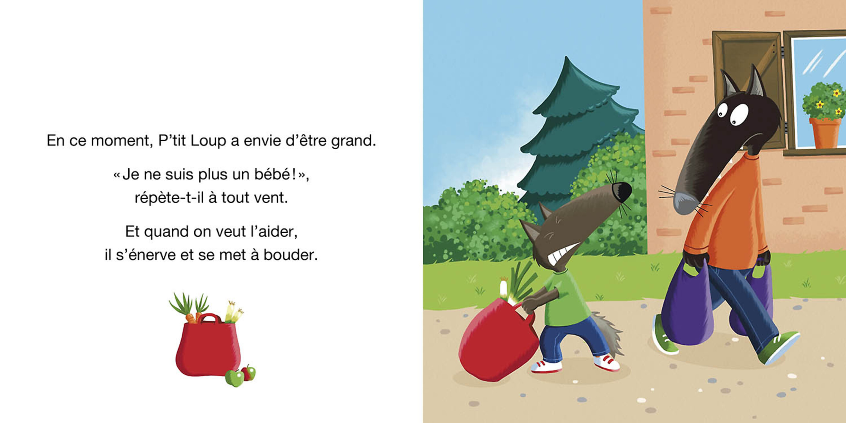 P'tit Loup Veut Tout Faire Comme Un Grand P'tit Loup Veut Tout Faire Comme Un Grand