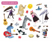 Ma Pochette D'artiste - Ma Pochette D'autocollants Loup - C'est La Fête Ma Pochette D'artiste - Ma Pochette D'autocollants Loup - C'est La Fête