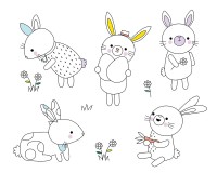 Ma Pochette D'artiste - Mes Décorations À Colorier - Pâques