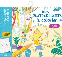 Ma pochette d'artiste - Mes autocollants à colorier - Drôles d'animaux