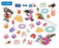 Ma Pochette D'artiste - Mes Autocollants P'tit Loup - Les Vacances Ma Pochette D'artiste - Mes Autocollants P'tit Loup - Les Vacances