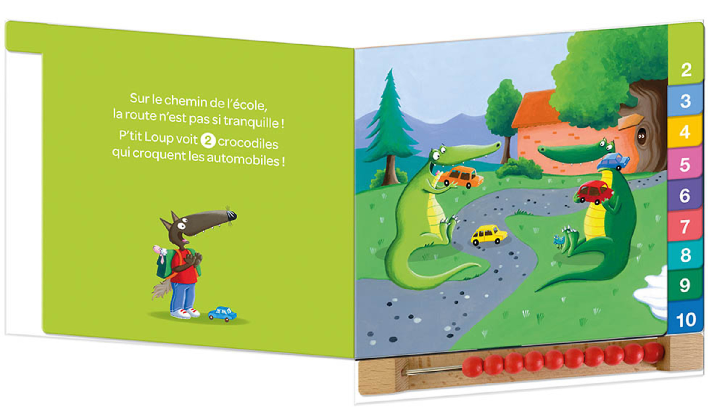 P'tit Loup - Mon Premier Livre À Compter P'tit Loup - Mon Premier Livre À Compter