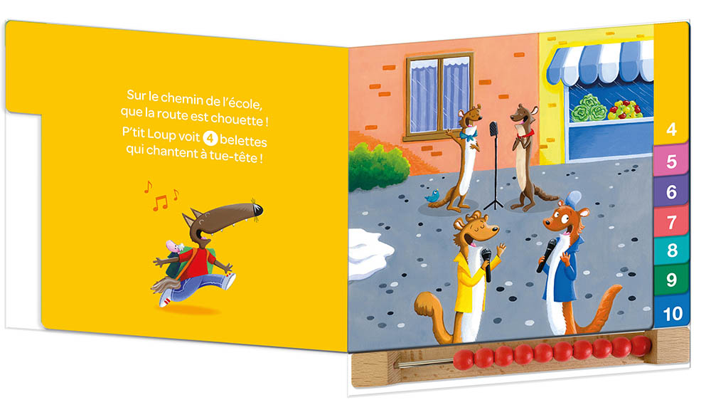 P'tit Loup - Mon Premier Livre À Compter P'tit Loup - Mon Premier Livre À Compter