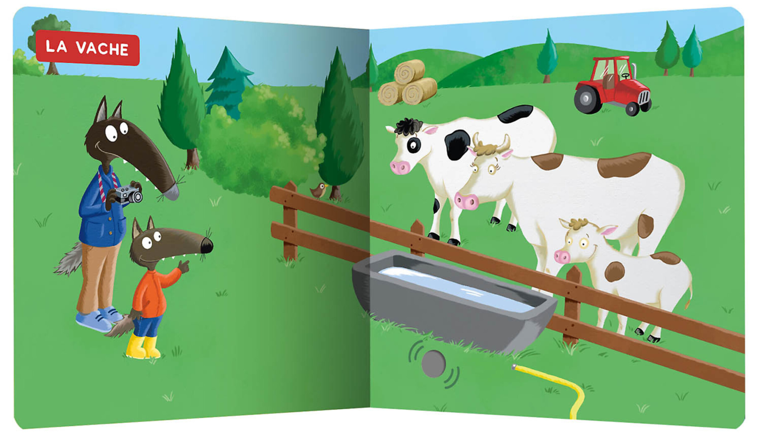 Mes Premiers Sonores - Les Animaux De La Ferme Avec P'tit Loup Mes Premiers Sonores - Les Animaux De La Ferme Avec P'tit Loup