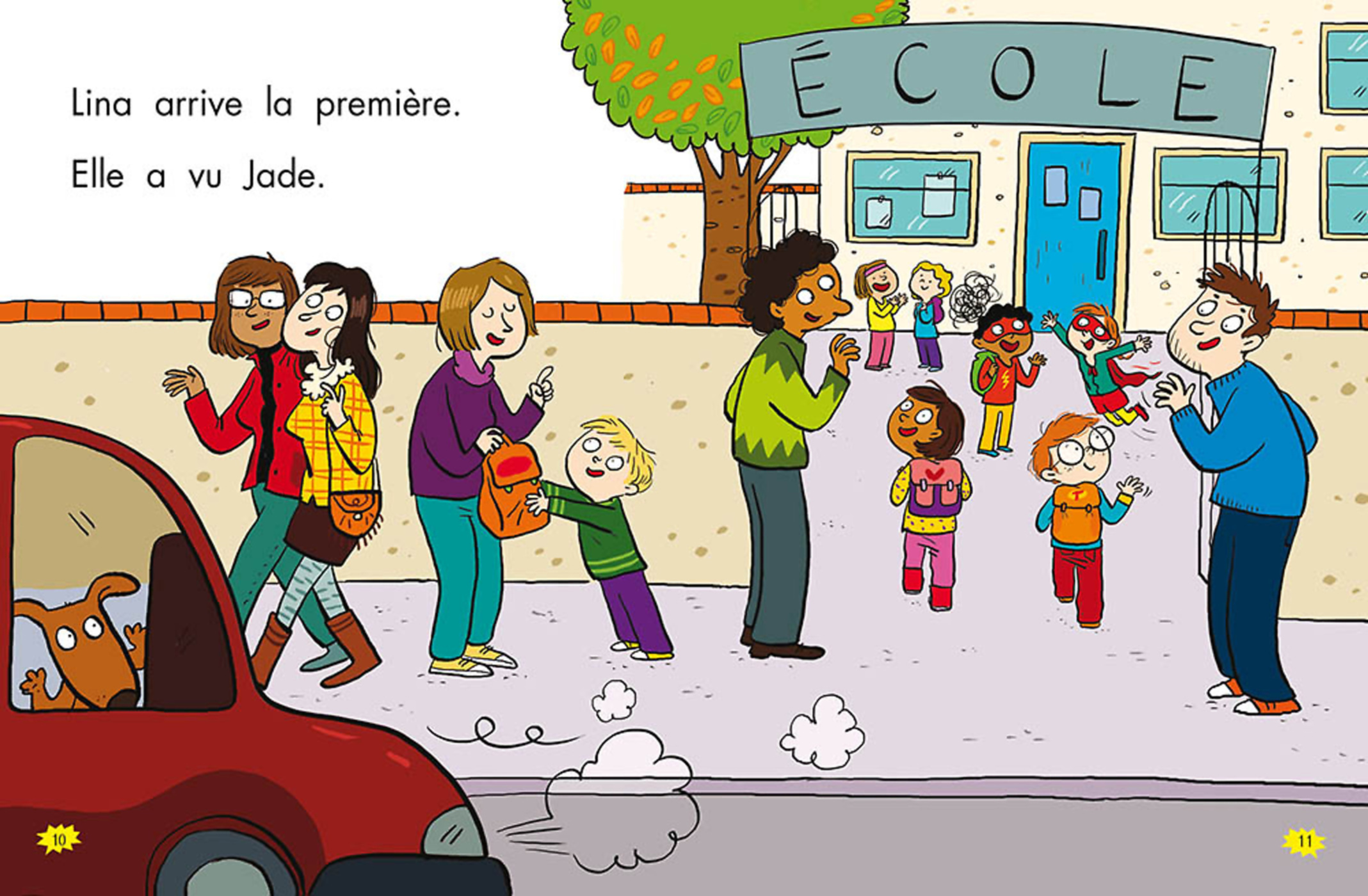 Les Héros Du Cp - Premières Lectures - Niveau 1 – Vive L'école !