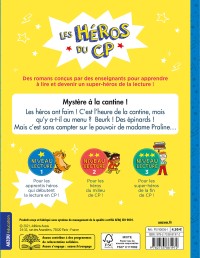 Les Héros Du Cp - Niveau 1 - Mystère À La Cantine !
