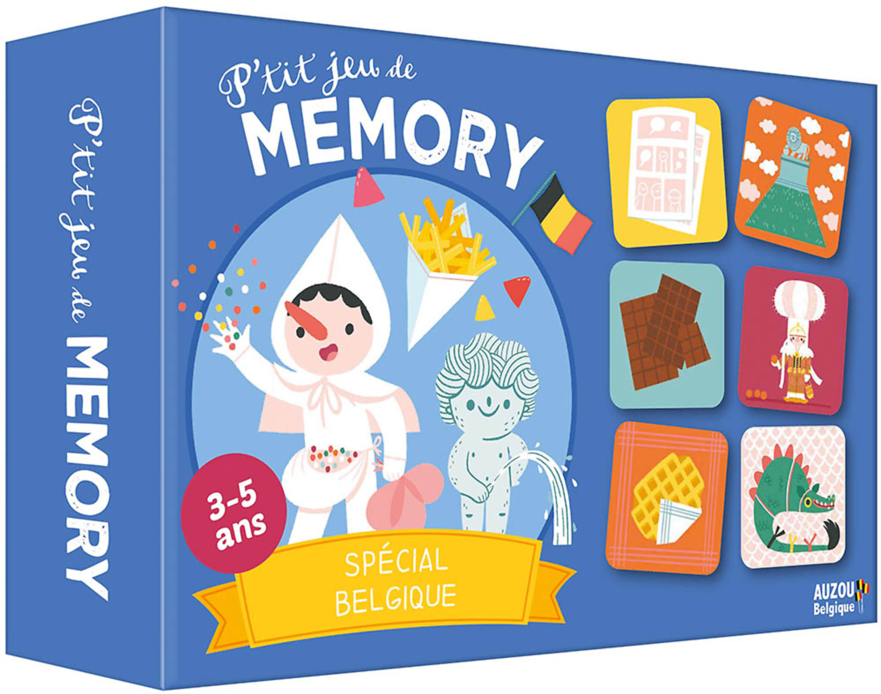 P'tit Jeu - Mon P'tit Jeu De Memory - Spécial Belgique P'tit Jeu - Mon P'tit Jeu De Memory - Spécial Belgique