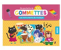 Ma pochette de 100 gommettes - Les instruments de musique Ma pochette de 100 gommettes - Les instruments de musique