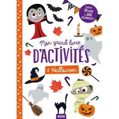 Mon Grand Livre D'activités D'halloween