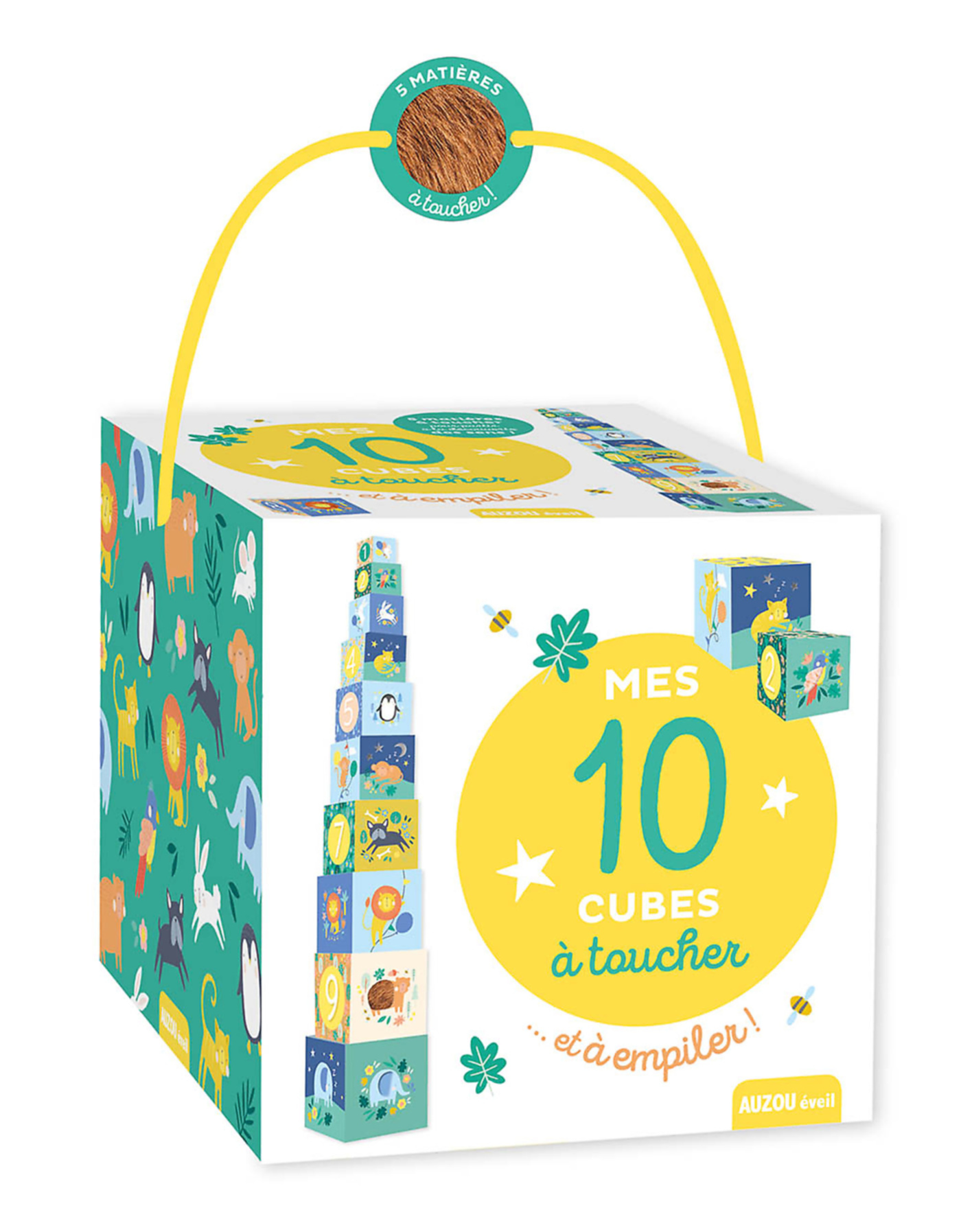 Mes 10 Cubes À Toucher Et... À Empiler Mes 10 Cubes À Toucher Et... À Empiler