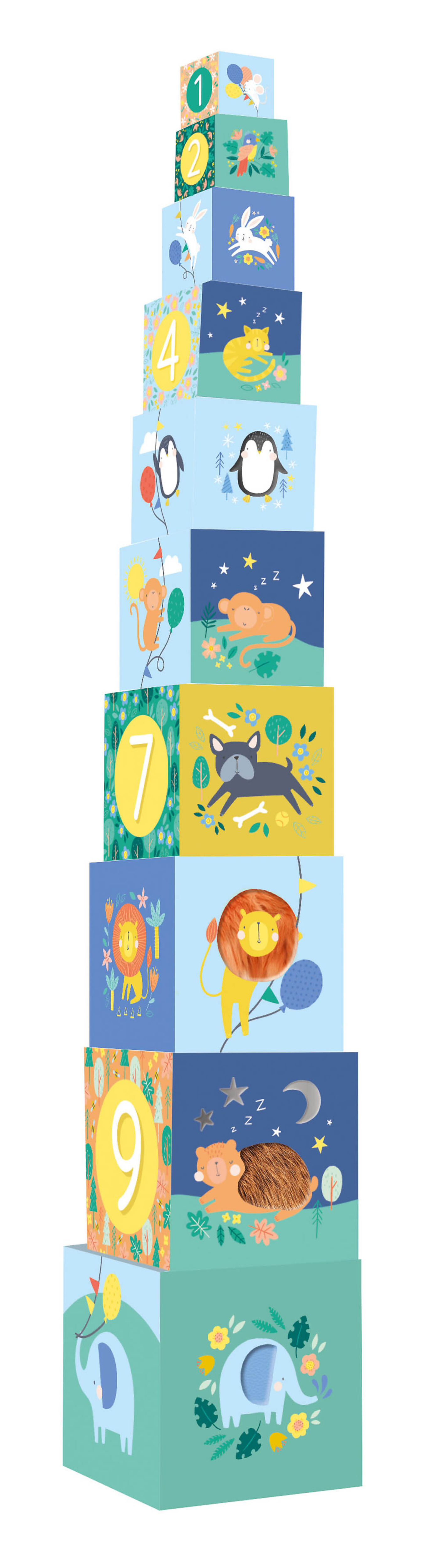 Mes 10 Cubes À Toucher Et... À Empiler Mes 10 Cubes À Toucher Et... À Empiler