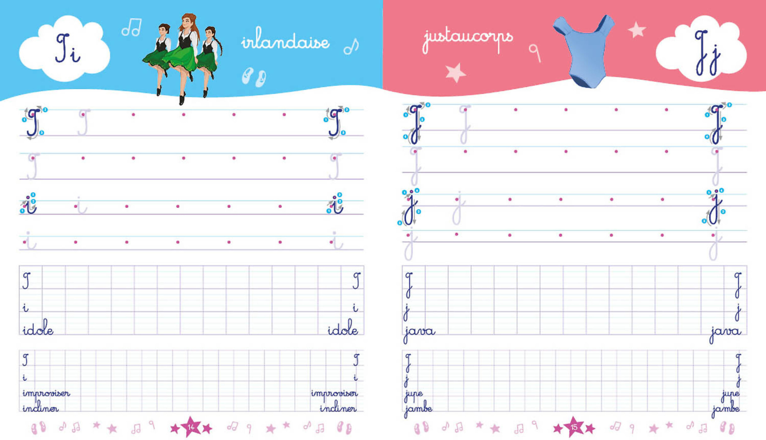 Mon Cahier D'écriture - Danse Mon Cahier D'écriture - Danse