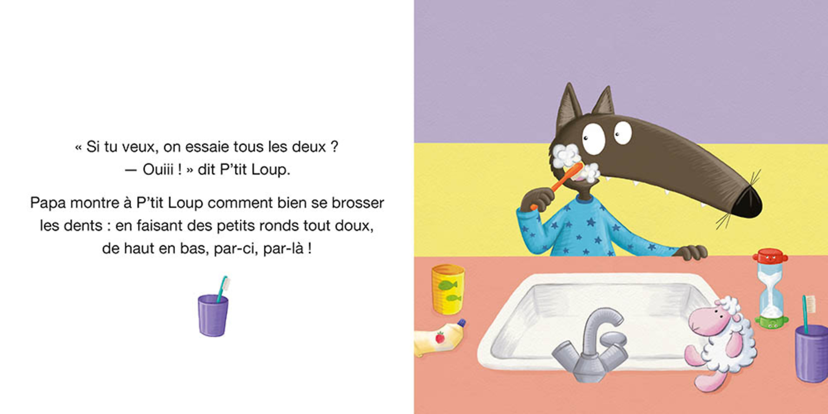 P'tit Loup Se Brosse Les Dents P'tit Loup Se Brosse Les Dents