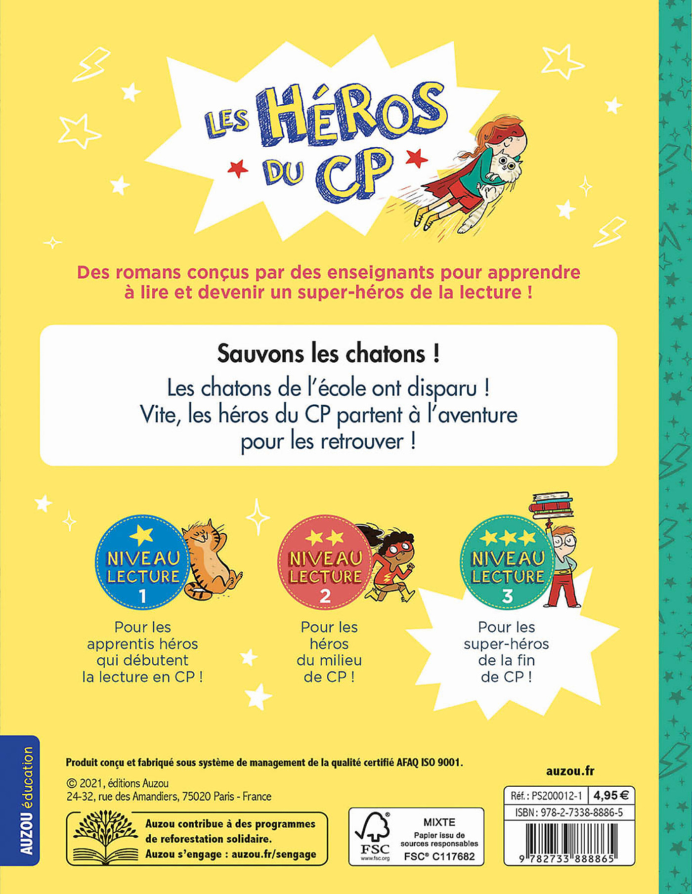 Les Héros Du Cp Niveau 3 - Sauvons Les Chatons ! Les Héros Du Cp Niveau 3 - Sauvons Les Chatons !