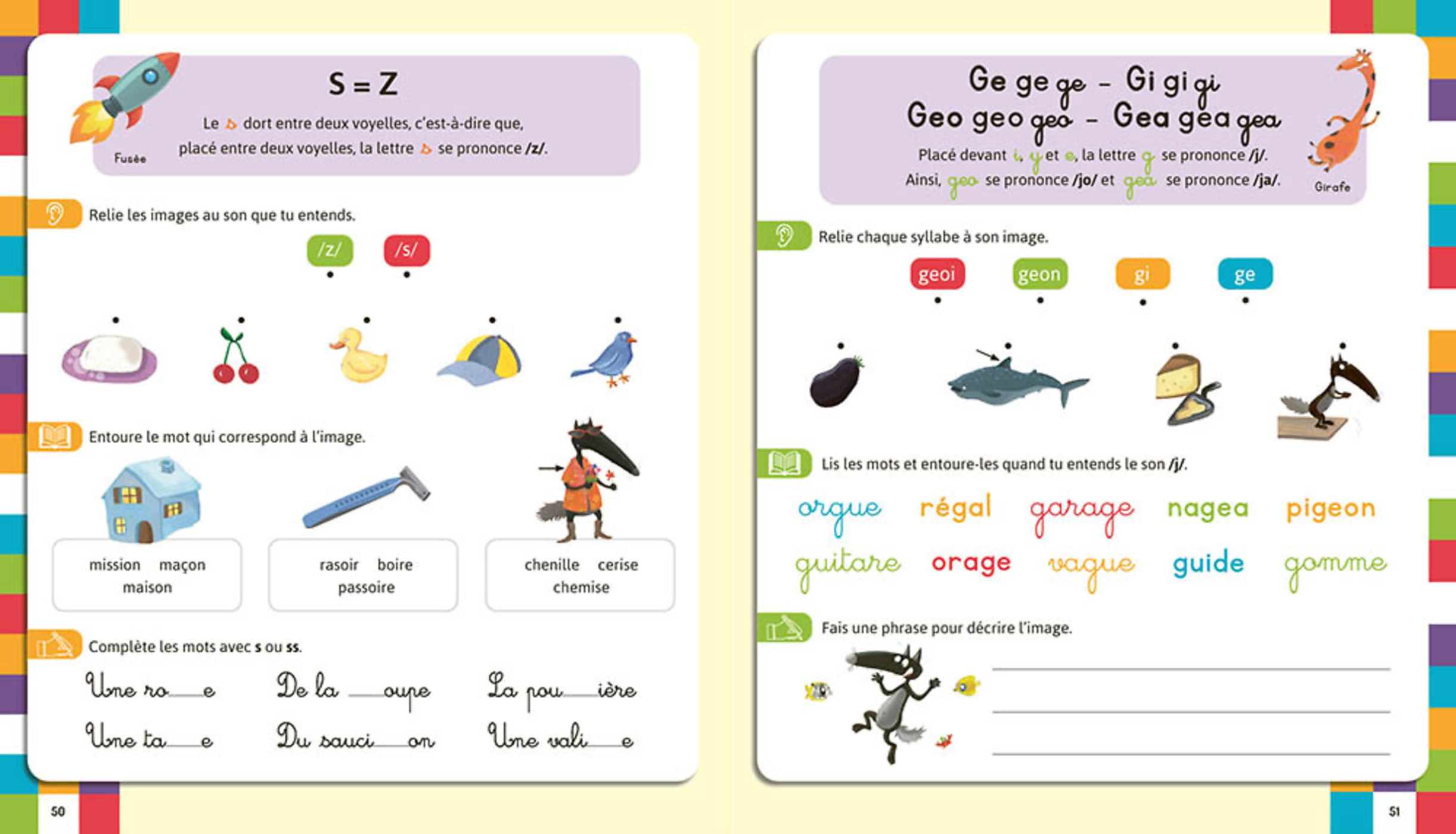 Mon Cahier De Lecture Avec Loup