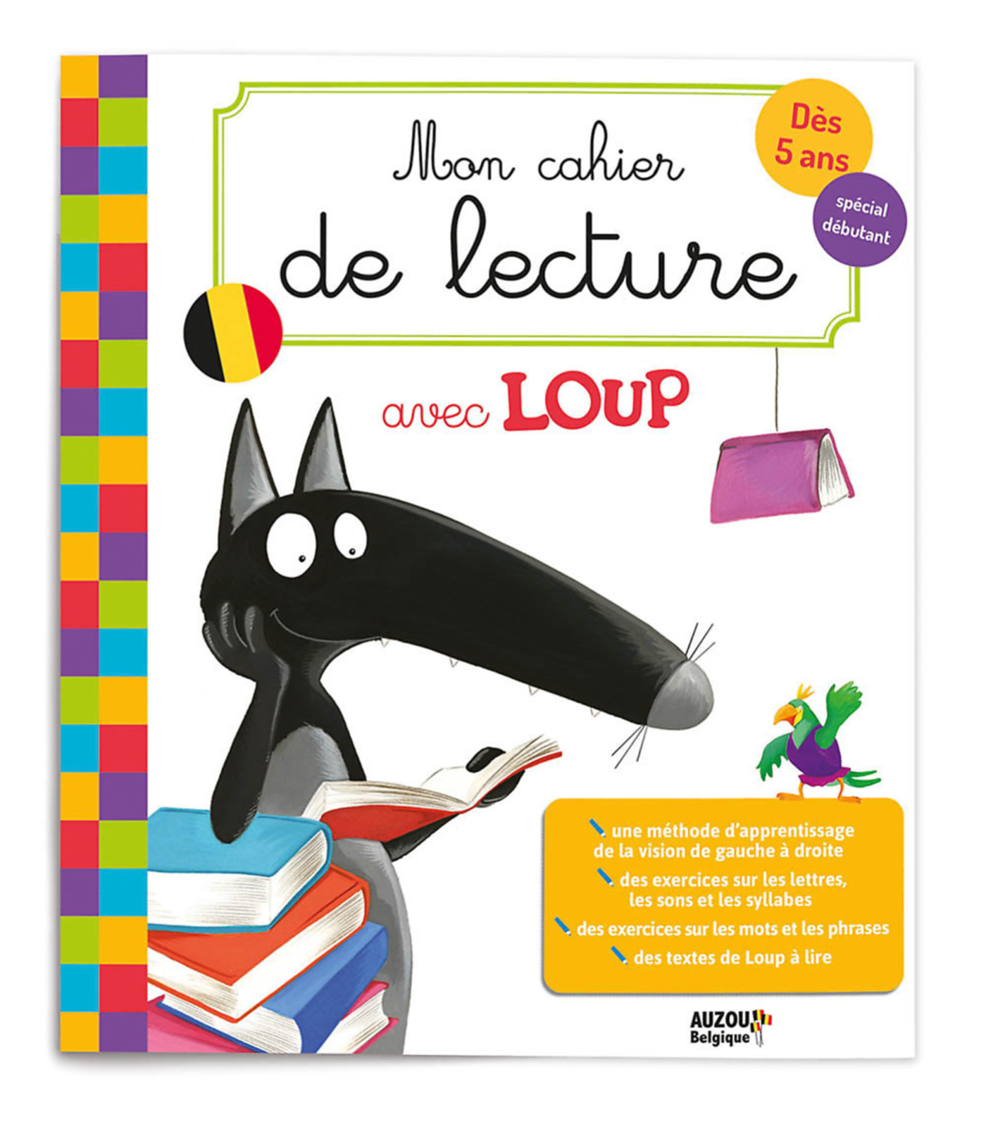 Mon Cahier De Lecture Avec Loup / Version Belgique Mon Cahier De Lecture Avec Loup / Version Belgique