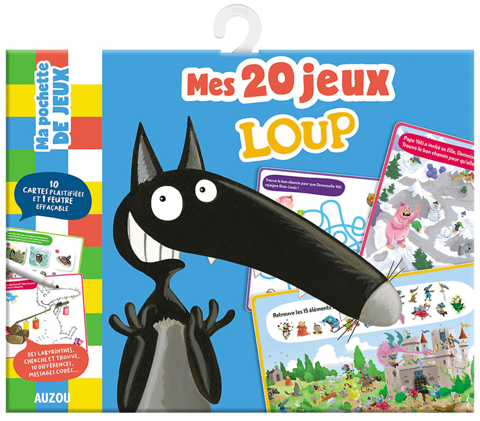 Ma Pochette De Jeux - Mes 20 Jeux Loup Ma Pochette De Jeux - Mes 20 Jeux Loup