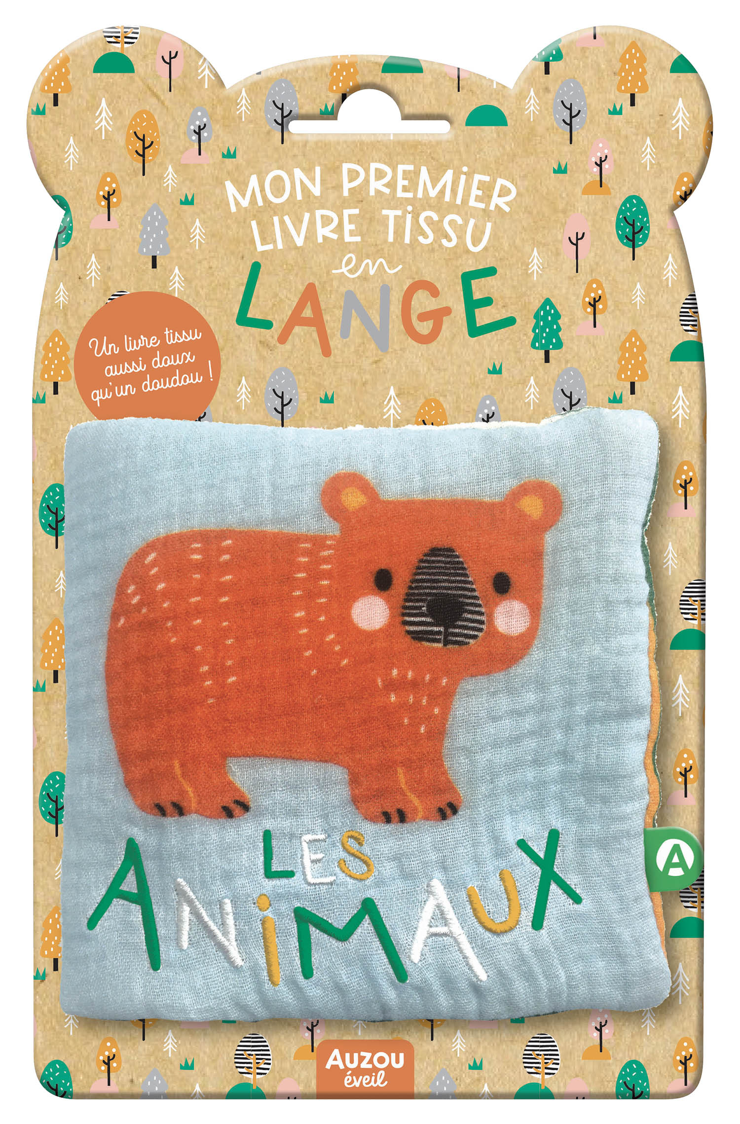 Mon Premier Livre Tissu En Lange - Les Animaux