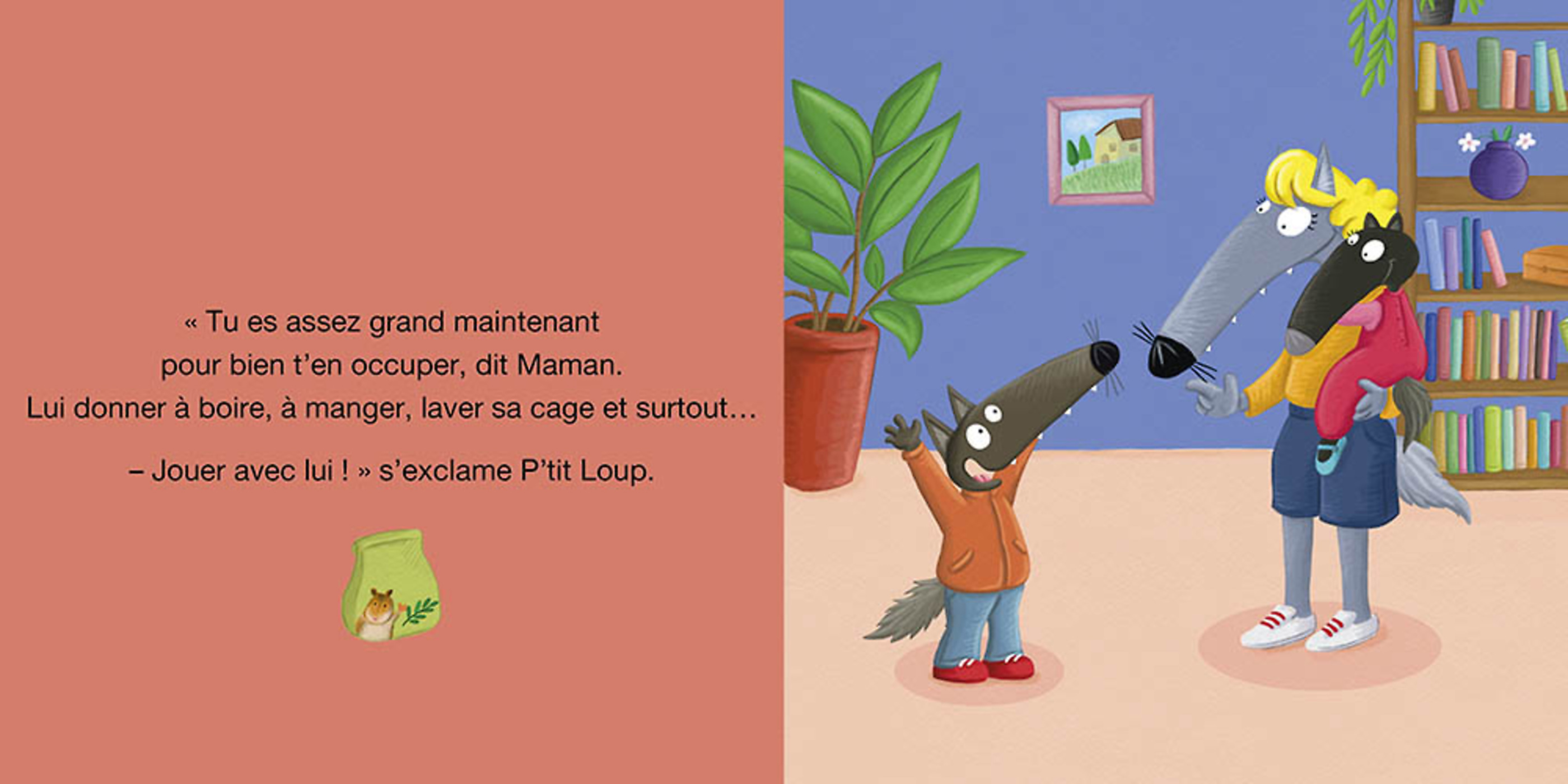 P'tit Loup A Un Animal De Compagnie P'tit Loup A Un Animal De Compagnie