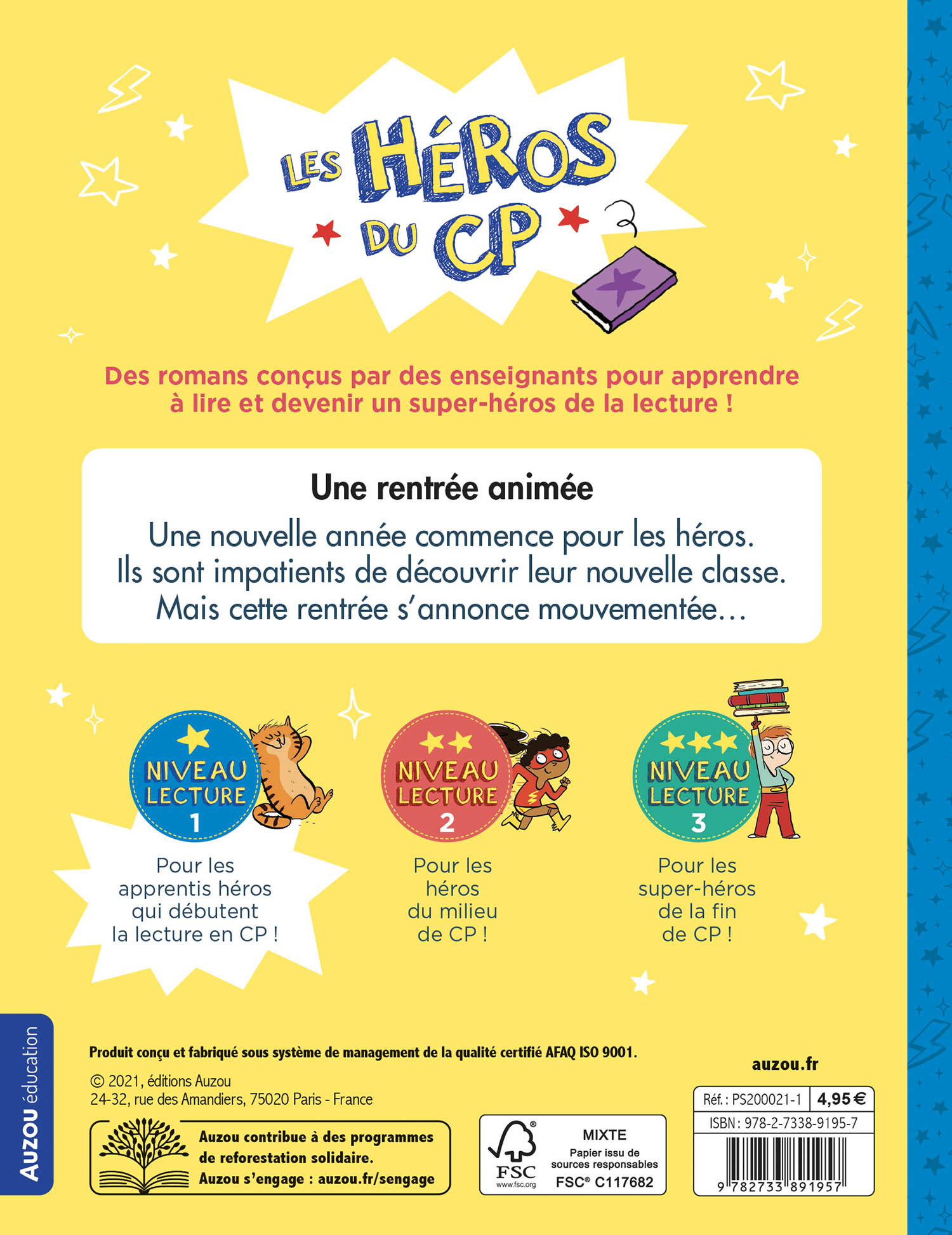 Les Héros Du Cp - Niveau 1 - Une Rentrée Animée Les Héros Du Cp - Niveau 1 - Une Rentrée Animée