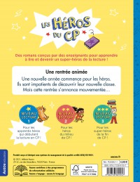 Les Héros Du Cp - Niveau 1 - Une Rentrée Animée