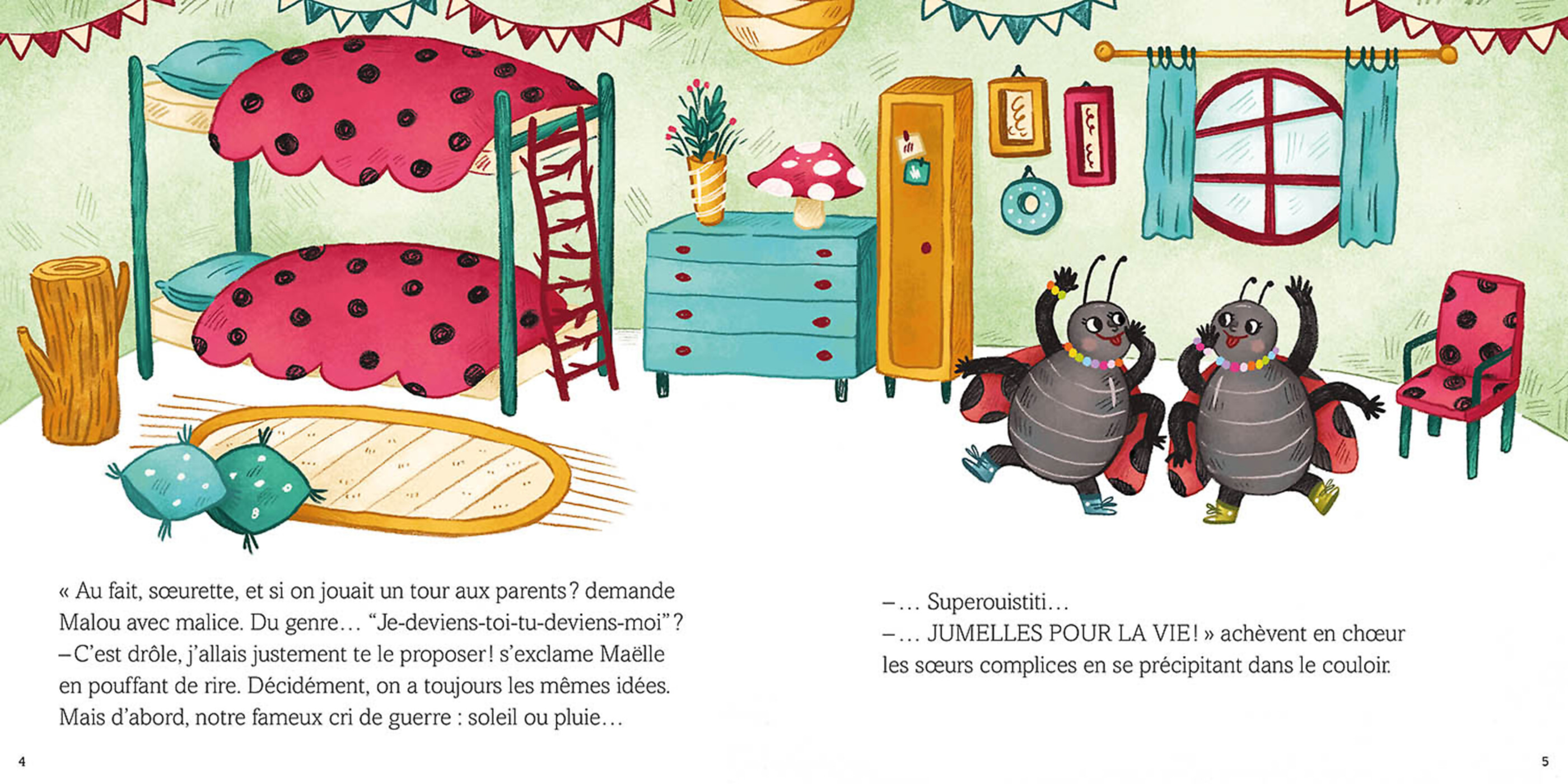 Malou Et Maëlle Les Jumelles Coccinelles Malou Et Maëlle Les Jumelles Coccinelles