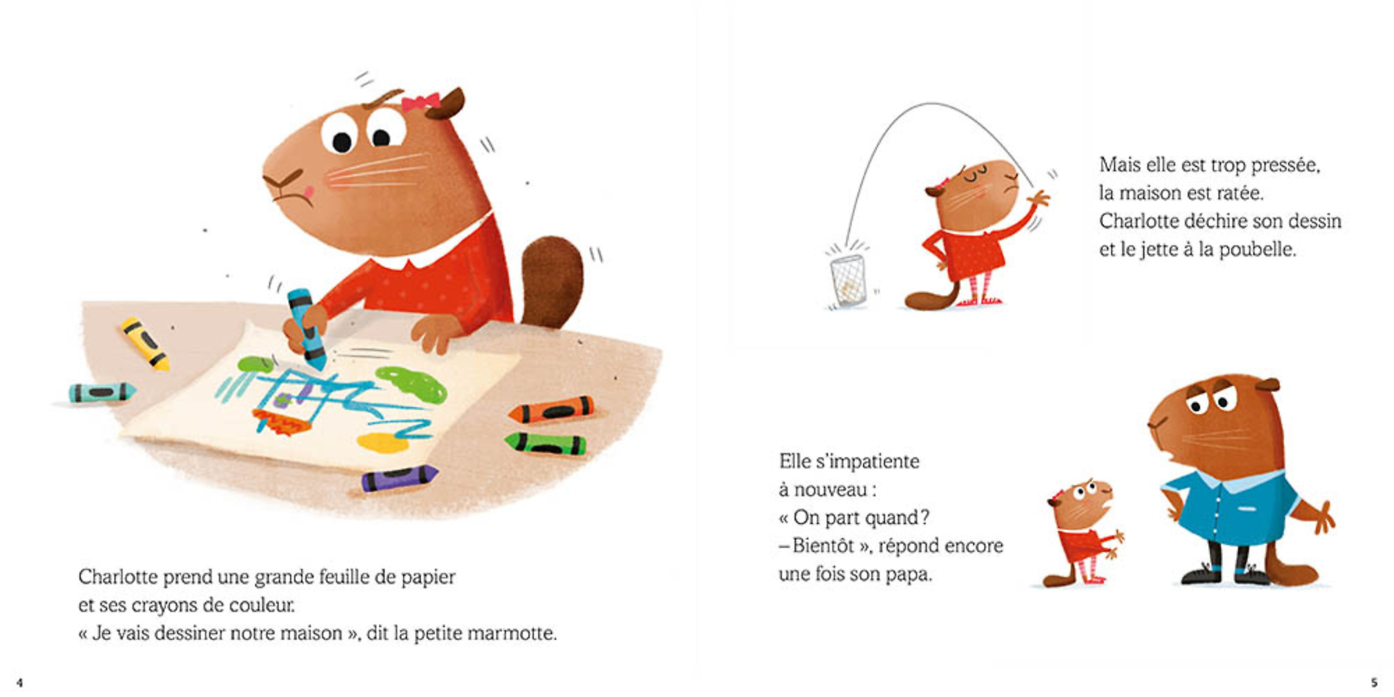 Charlotte La Marmotte A La Bougeotte Charlotte La Marmotte A La Bougeotte