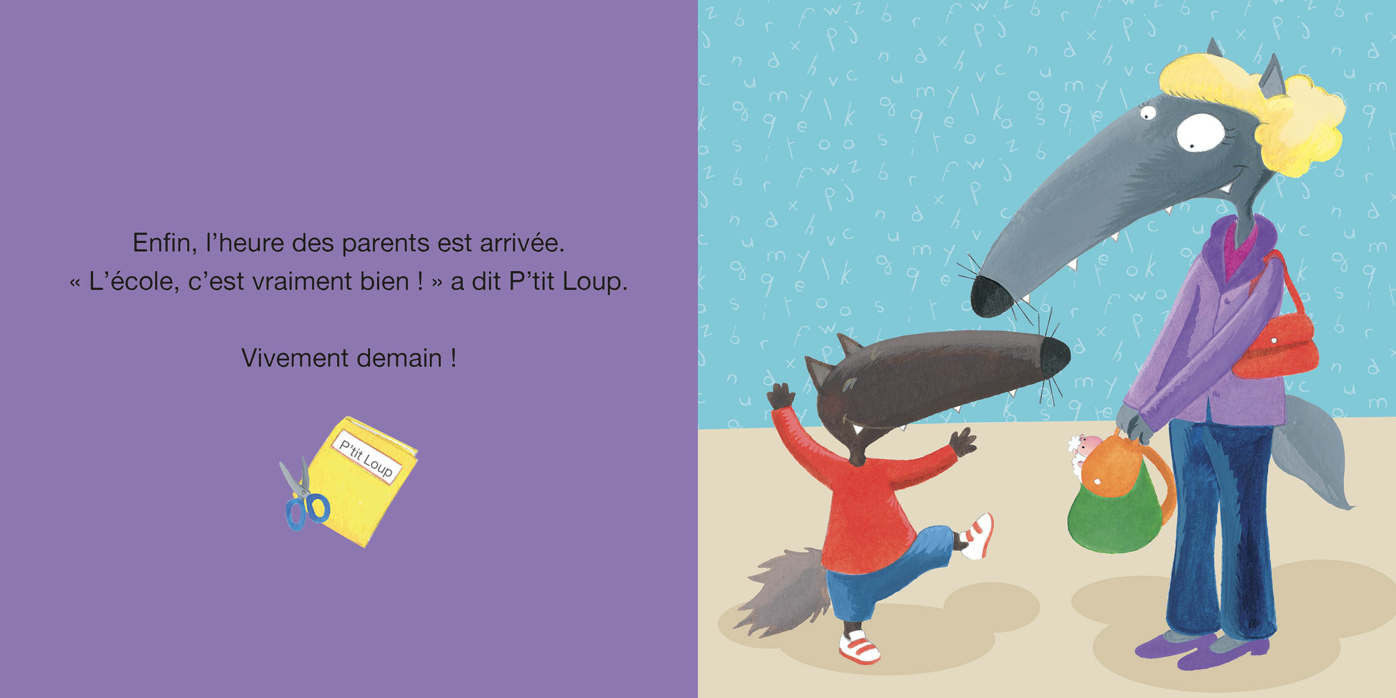 P'tit Loup Rentre A L'ecole