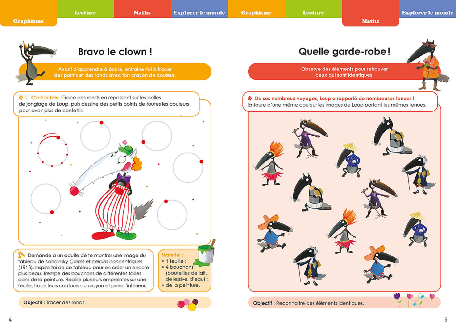 Mon Cahier Loup En Vacances - De La Ps À La Ms - 2026 Mon Cahier Loup En Vacances - De La Ps À La Ms - 2026