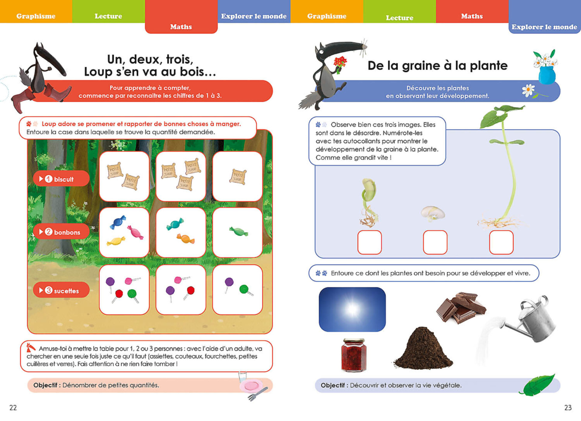 Mon Cahier Loup En Vacances - De La Ps À La Ms - 2026 Mon Cahier Loup En Vacances - De La Ps À La Ms - 2026