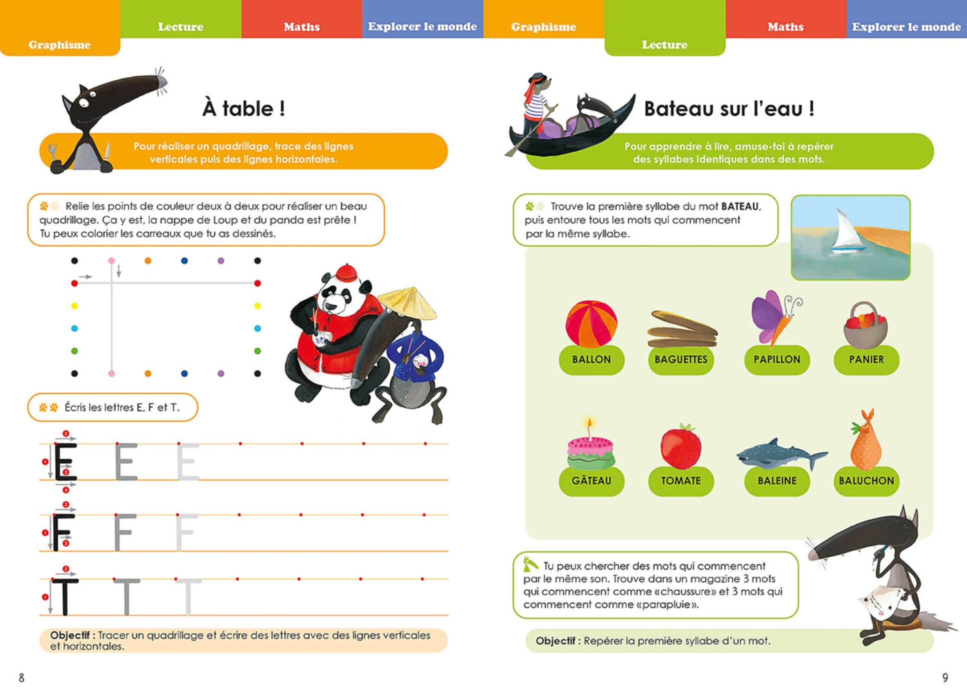 Je Rentre En Grande Section Avec Loup - Cahier De Vacances 2026 Je Rentre En Grande Section Avec Loup - Cahier De Vacances 2026