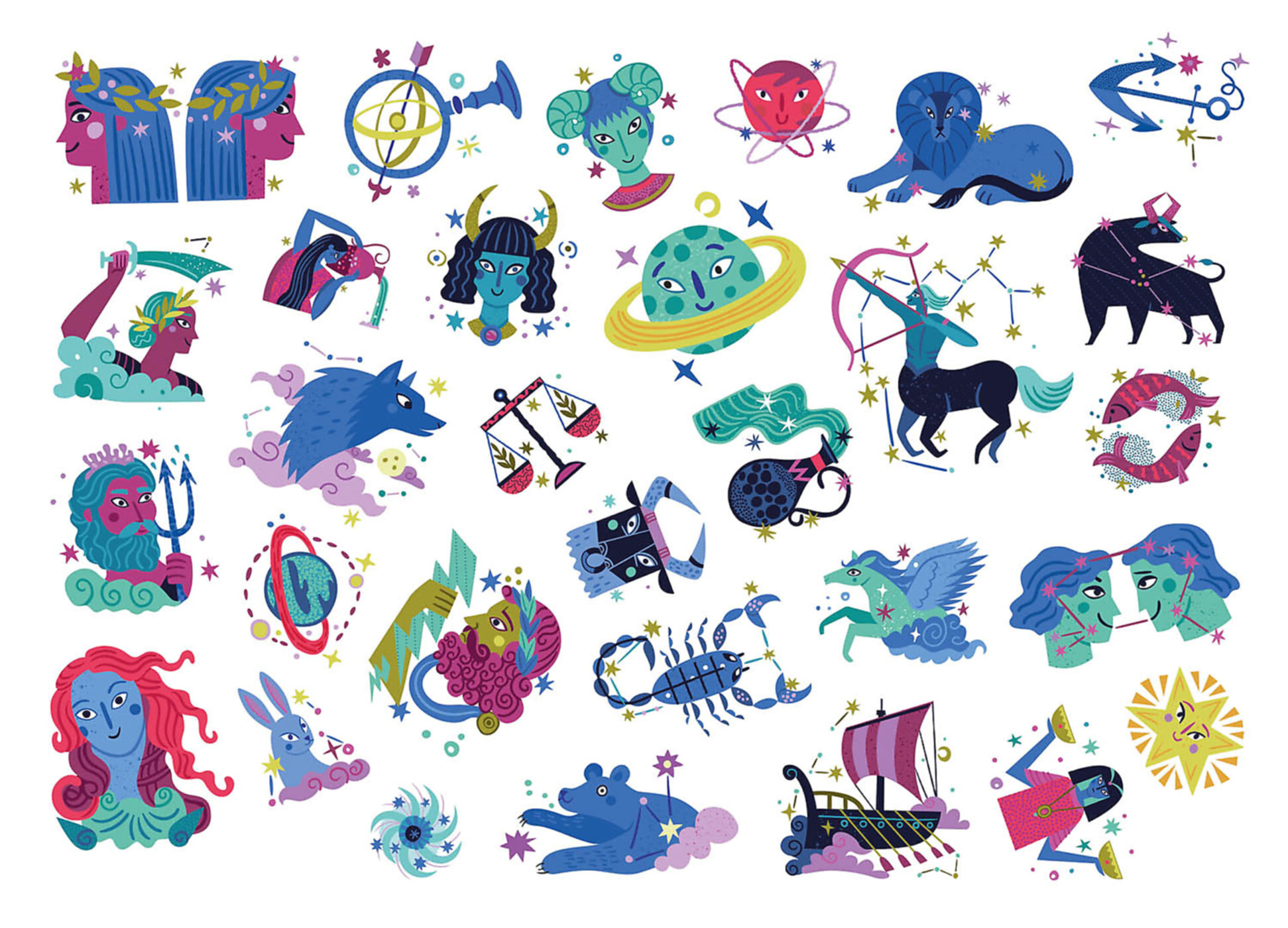 Mes P'tits Tattoos - Constellations Mes P'tits Tattoos - Constellations