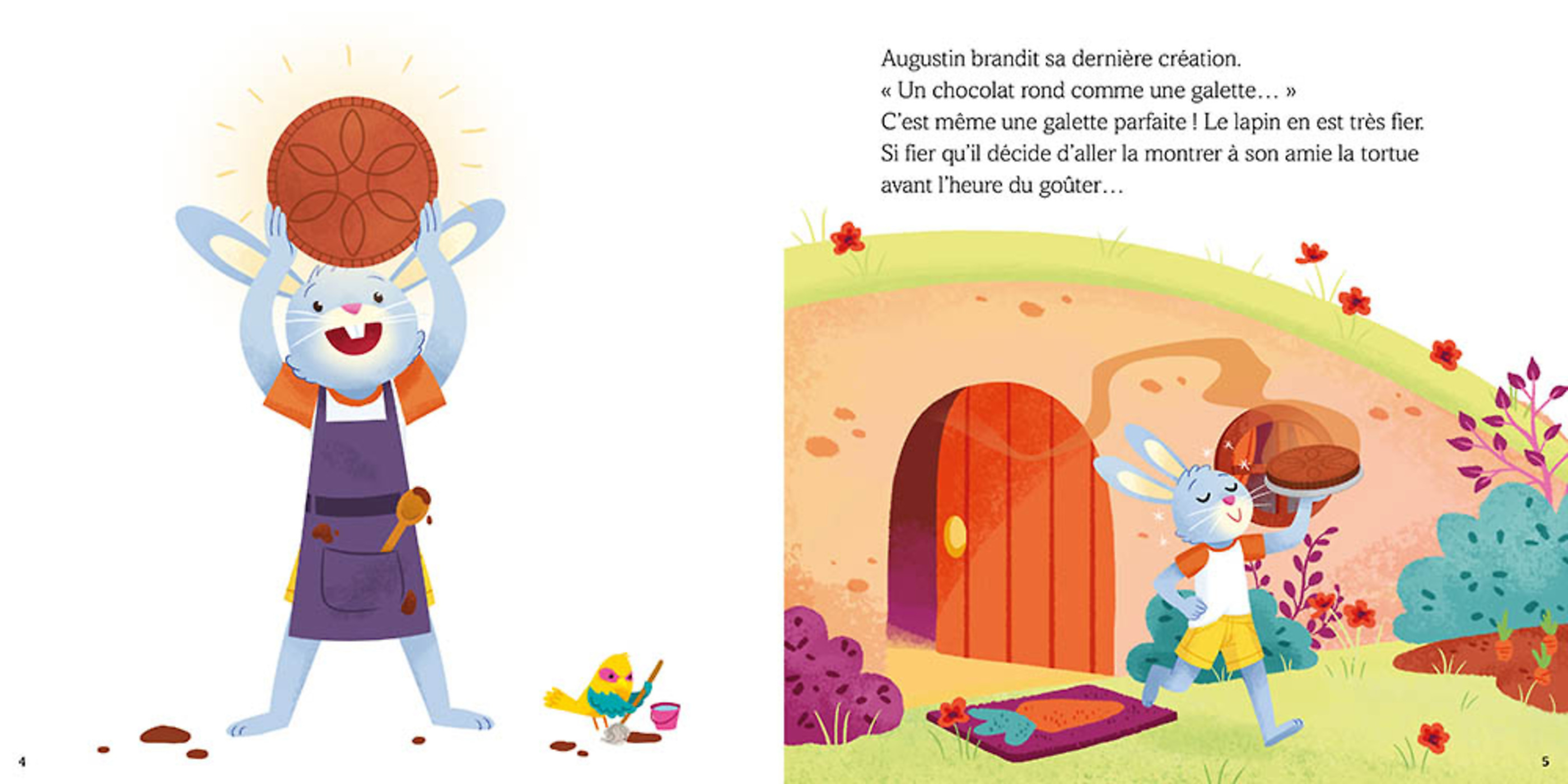 Augustin, Maître Corbeau Et La Chocogalette Augustin, Maître Corbeau Et La Chocogalette