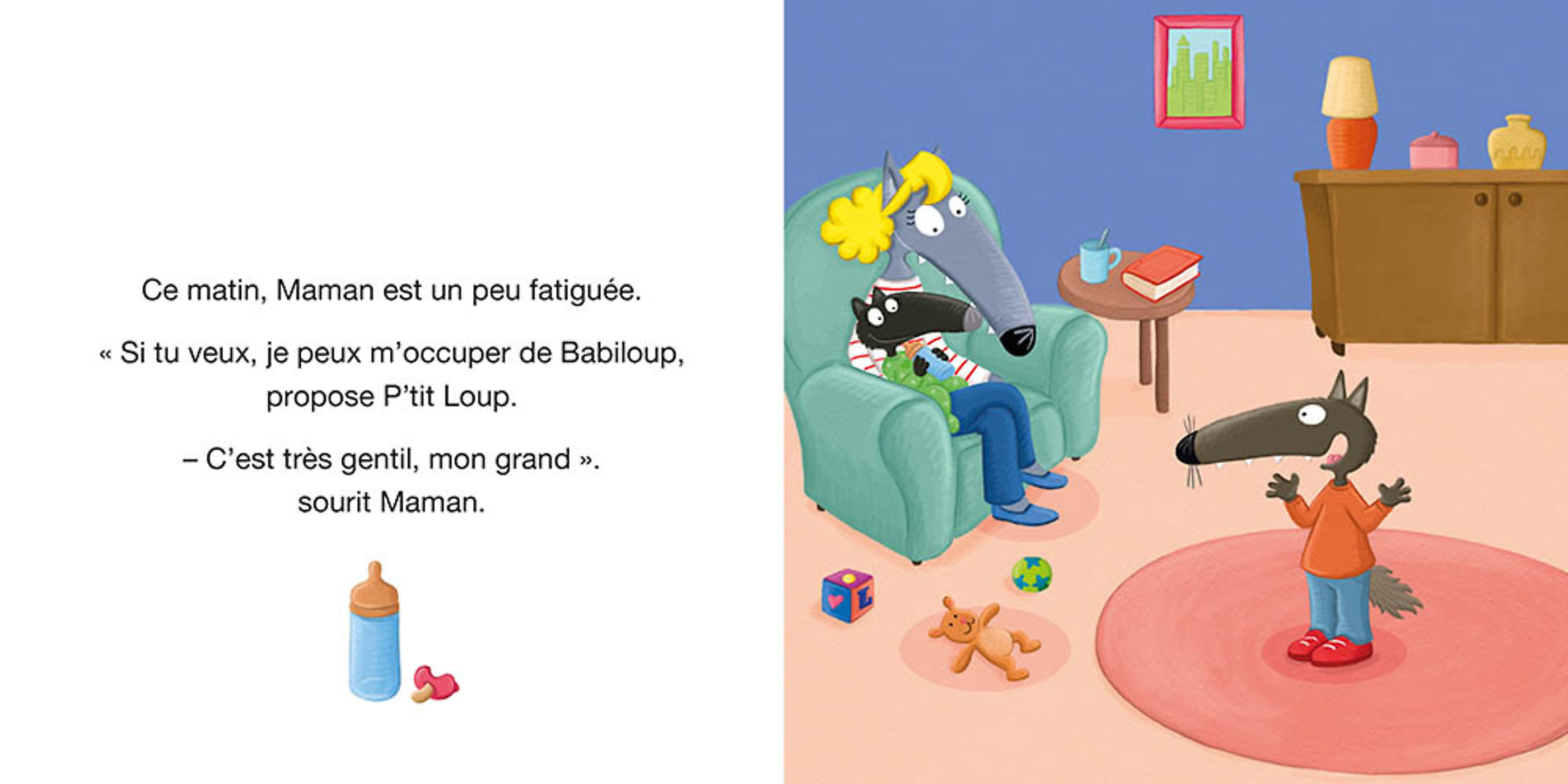 P'tit Loup Aime Sa Petite Soeur P'tit Loup Aime Sa Petite Soeur