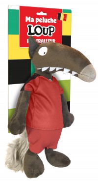 Peluche du loup foot - Belgique