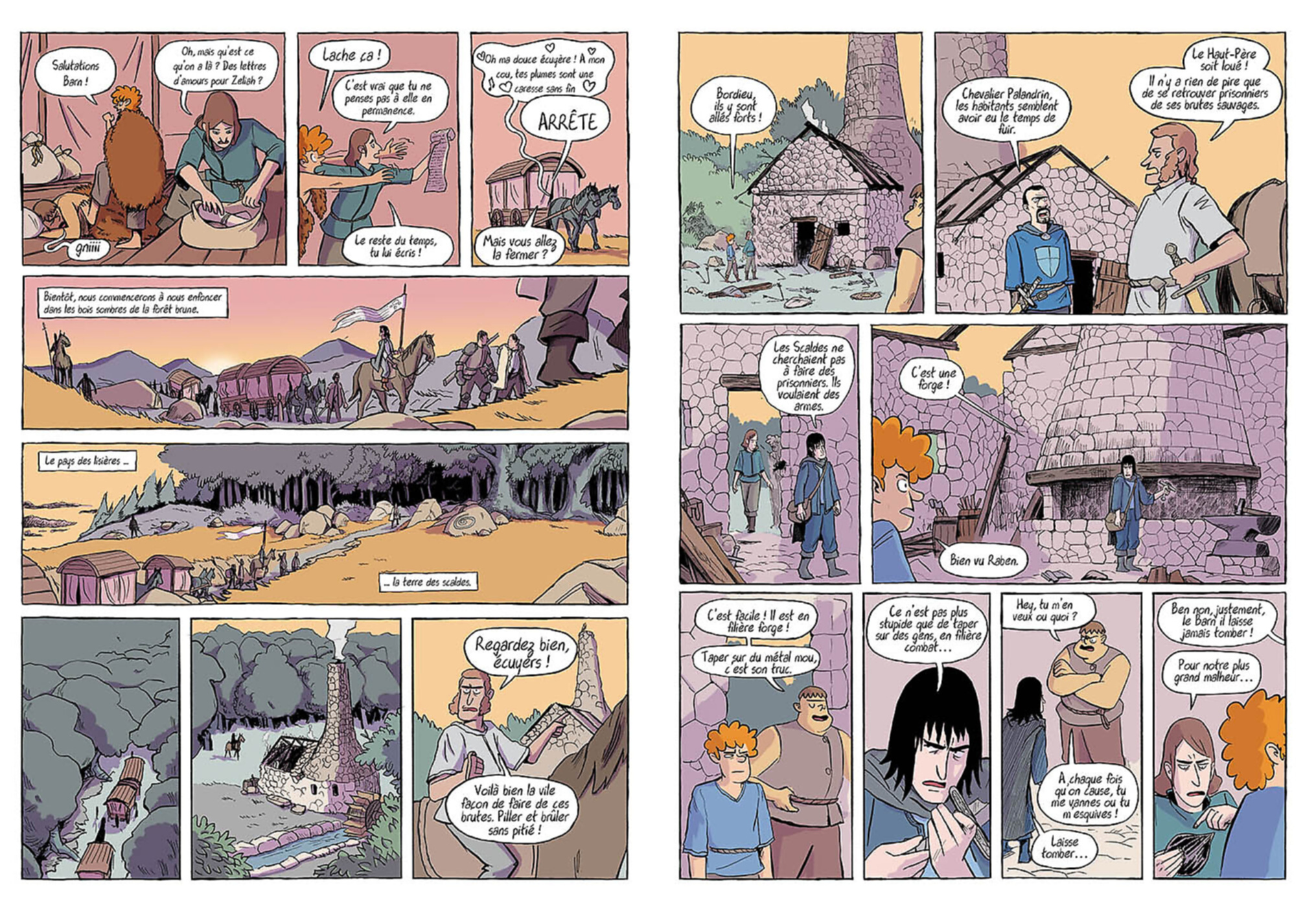 Écuyers - Tome 2 - La Bataille Des Lisières Écuyers - Tome 2 - La Bataille Des Lisières